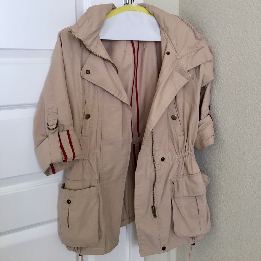 NEW Tan Willow & Clay utility jacket, XS - Picture 2 of 9